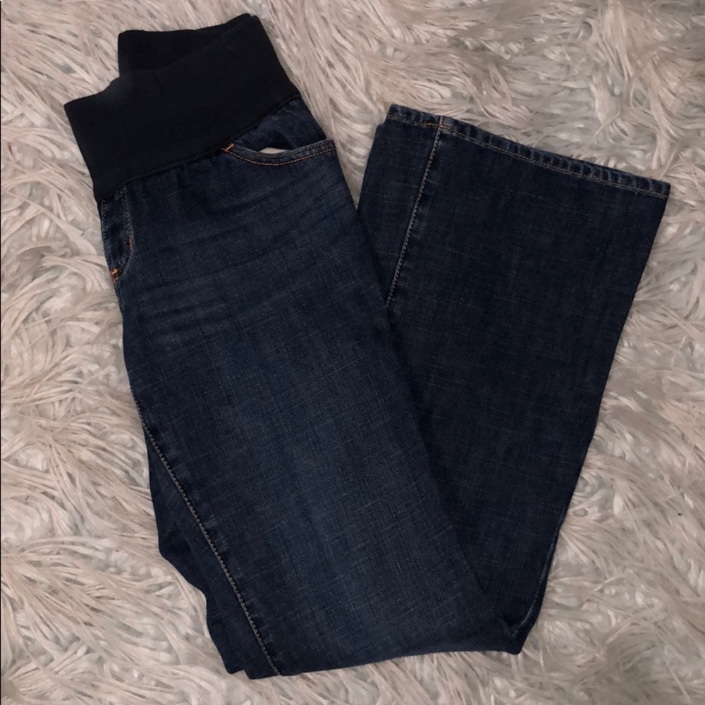 Gap maternity ankle denim jeans
